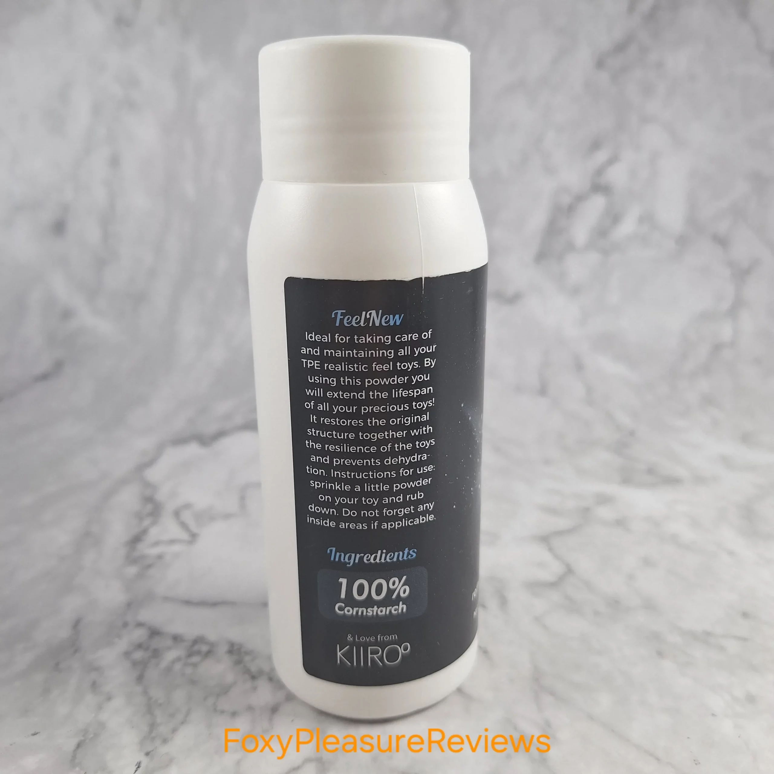 Review of FeelNew cleaning powder by Kiiroo - Foxy Pleasure Reviews